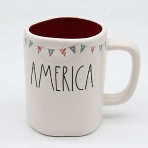 Rae Dunn Mug America Patriotic Cup